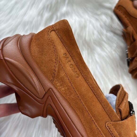 Puma x Palomo Teak Nitefox Suede Loafers
